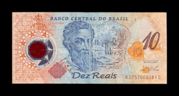 Brasil Brazil 10 Reais Commemorative Pedro Álvares Cabral 2000 Pick 248b Polymer BC F - Brésil