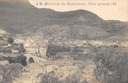 CPA ESPAGNE MONISTROL DE MONTSERRAT VISTA GENERAL - Andere & Zonder Classificatie