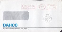Denmark BAHCO Gladsaxe Møllevej SØBORG, 'P.B.1081' KØBENHAVN 1980 Meter Cover Freistempel Brief HELLERUP (Arr.) - Machines à Affranchir (EMA)