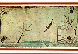 CPM Paestum Tomba Del Tuffatore - Kunst- Und Turmspringen