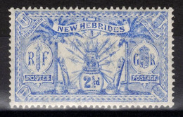 Nouvelles-Hébrides - YT 52 * MH - 1911 - Unused Stamps