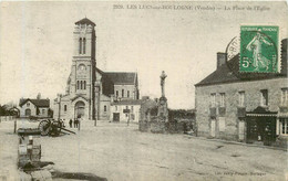 LES LUCS SUR BOULOGNE La Place De L'église - Les Lucs Sur Boulogne