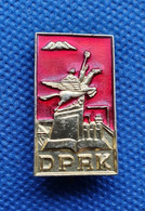 Pin Badge DPRK North Korea Democratic People's Republic Of Korea - Administrations