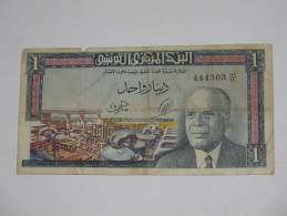 1 Dinar 1965 - Banque Centrale De Tunisie. **** EN ACHAT IMMEDIAT **** - Tunisie