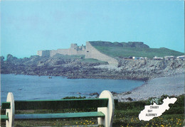 ALDERNEY -Crabby Bay  And Fort Grosnez On The North Coast -A4 -ile Aurigny - Alderney