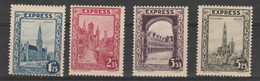 LOT132 BELGIQUE EXPRESS N° 1-2-4-5 * - Unused Stamps