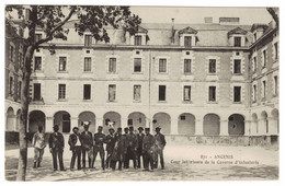 44 - ANCENIS - Cour Intérieure De La Caserne D'Infanterie - Ancenis