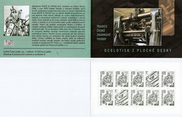 Czech Republic - 2022 - Tradition Of Czech Stamp Design - Recess Print From Flat Plates - WAITE - Mint Stamp Booklet - Neufs