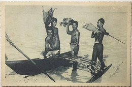 Océanie - Micronésie - Carolines - Retour De Pêche - Carte Postale Non Voyagée - Micronesia