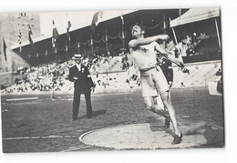 CPA Jeux Olympiques De Stockholm De 1912 Magnusson Sweden 3rd In The Discus Throw - Jeux Olympiques