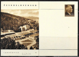Cecoslovacchia/Czechoslovakia/Tchécoslovaquie: Intero, Stationery, Entier, Le Terme, The Spa, Les Thermes - Bäderwesen