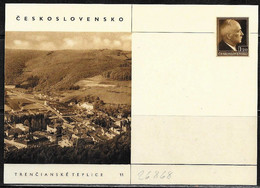 Cecoslovacchia/Czechoslovakia/Tchécoslovaquie: Intero, Stationery, Entier, Le Terme, The Spa, Les Thermes - Kuurwezen