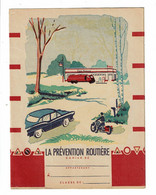 Protège Cahier ESSO SERVICE Prévention Routière Station Service Pompe Essence Code De La Route - Protège-cahiers