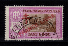 Inde - YV 165 Oblitere , France Libre - Used Stamps