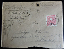 1826 PORTUGAL 1907 MANGUALDE OVOS E GALLINHAS - Storia Postale