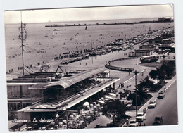 Cartolina Pescara La Spiaggia Viaggiata 1965 - Pescara