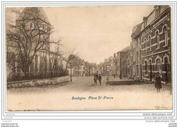 BASTOGNE ..-- Place Saint - Pierre . 1906 Vers BRUXELLES ( Mme PETERS ) . Voir Verso . - Bastenaken