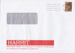 Denmark HARRIT H. C. Andersensvej, Helsingør NORDSJÆLLANDS POSTCENTER 1996 Cover Brief Europa CEPT Karen Blixen - Lettres & Documents