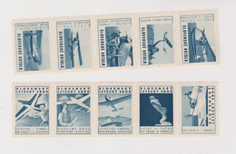 SLOVAKIA WW II Nice Lot Poster Stamps MNH SLOVENSKE KRIOLA - Neufs