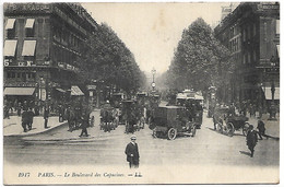 L90B610 - Paris - 1917 Le Boulevard Des Capucines - Sonstige & Ohne Zuordnung