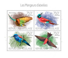 2013 TOGO MNH. BIRDS   |  Yvert&Tellier Code: 3521-3524  |  Michel Code: 5321-5324 - Togo (1960-...)