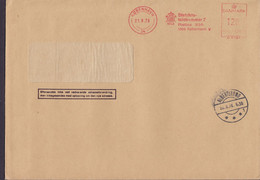 Denmark DISTRIKSTOLDKAMMER 7. 'D3781' KØBENHAVN 1978 Meter Cover Freistempel Brief ALBERTSLUND (***1) (Arr.) - Macchine Per Obliterare (EMA)