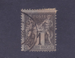 TIMBRE FRANCE N° 83b OBLITERE - 1876-1898 Sage (Type II)