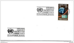 248 - 39 - Enveloppe  Avec Oblit Mécanique "PNUD Vers Une Action Commune Pour Le Développement Mondial" - Cartas & Documentos