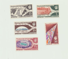 N°   622  A 626       NEUF  SANS CHARNIERE - Tunisia