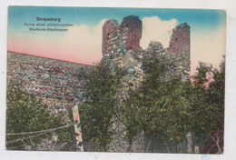 0-1260 STRAUSBERG, Wartturm-Stadtmauer, 1917, Feldpost - Strausberg