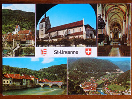 SVIZZERA -SUISSE -ST-URSANNE CLOS DU DOUBS JURA -F.G. - Saint-Ursanne