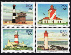 South Africa - 1988 - Lighthouses - Mint Stamp Set - Unused Stamps