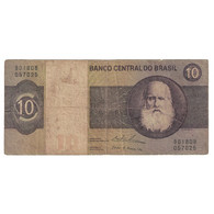 Billet, Brésil, 10 Cruzeiros, KM:193c, B - Brésil