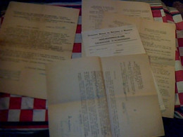 Lot De Documents Entête Tampons Relatifs à Groupement National Des Résistants Réfractaires &  Maquisards 1955 - Documents