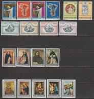 Vatikan Jahrgang 1971 Mi-Nr.577 - 595 ** Postfrisch Komplett ( D5263 )günstige Versandkosten - Annate Complete