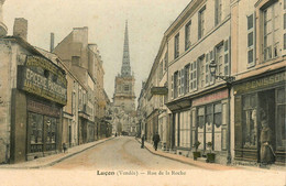 Luçon * Rue De La Roche * Epicerie Parisienne Maison Du Bon Marché FAIVRE RABILLARD * Café FELIX - Lucon