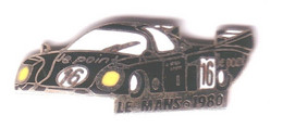 L104 Pin's Le Mans 1980 RONDEAU Voiture Spark S43LM80 Pub Journal Le Point Media Egf Non Signé Achat Immédiat - Rallye