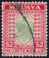 NEGRI SEMBILAN 1936 $2.00 Sc#34 - USED @P910 - Negri Sembilan