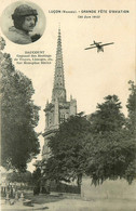 Luçon * Grande Fête D'aviation Du 30 Juin 1912 * Aviateur DAUCOURT Sur Avion Monoplan Blériot - Lucon