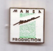 N101 Pin's Mansa Productions Production Cinéma à LE CRES Hérault Qualité Egf  Achat Immédiat - Cinéma