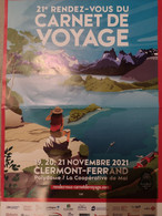 Affiche Festival Carnet De Voyage Clermont-Ferrand 2010 - Posters