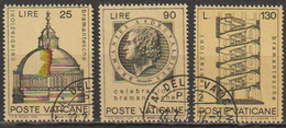 Vatikan1972  Mi-Nr.596 - 598 O Gest. Bramante ( 8641 ) Günstige Versandkosten - Used Stamps