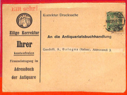 Aa8022 - Ansichtskarten VINTAGE POSTCARD: GERMANY Deutschland - Weimar  ADVERTISING 1925 - Elgersburg