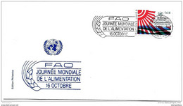 248 - 40 - Enveloppe  Avec Oblit Mécanique "FAO Journée Mondfiale De L'alimentation 1981" - Covers & Documents