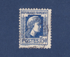 TIMBRE FRANCE N° 639 OBLITERE - 1944 Hahn Und Marianne D'Alger