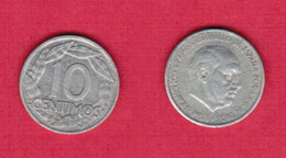 SPAIN   10 CENTIMOS 1959 (KM # 790) #6475 - 10 Centesimi