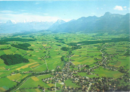 Wattenwil - Flugaufnahme Gegen Das Oberland         Ca. 1980 - Wattenwil