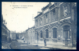 Cpa Du 59 Jeumont -- Le Bureau De Poste , Et Rue Hector Despret     JA22-53 - Jeumont