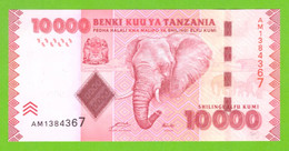 TANZANIA 10000 SHILLINGS 2010  P-44a  UNC - Tanzanie