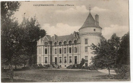 CPA 62 Fauquembergues Château D'Hervare 1904 - Fauquembergues